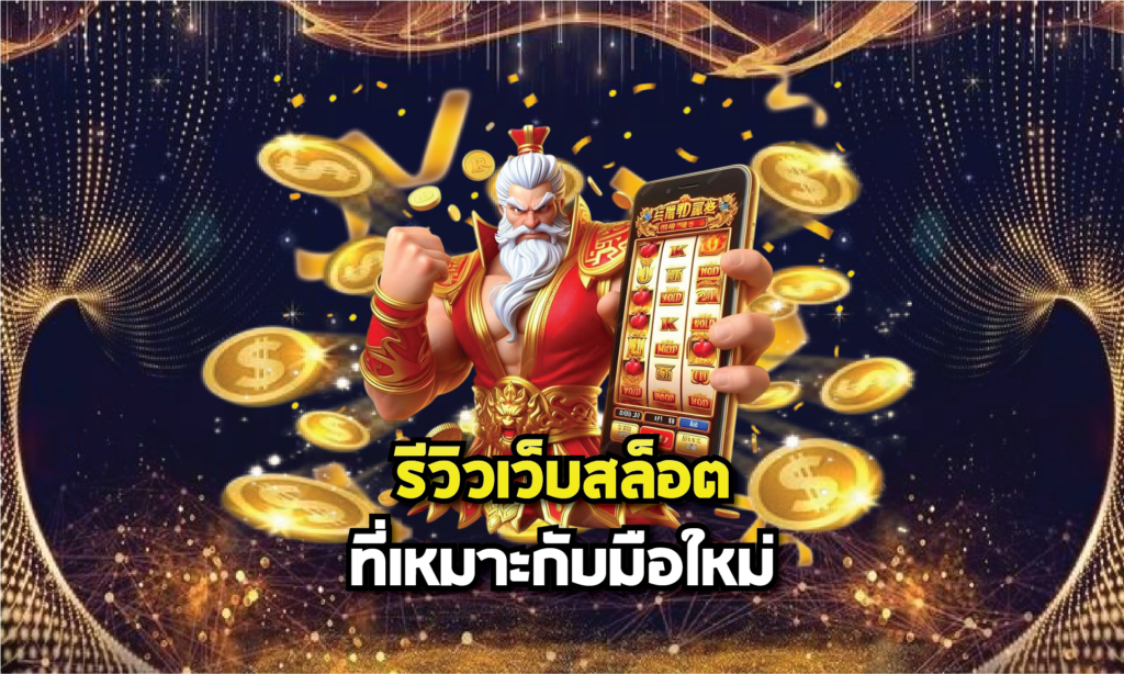รีวิวเว็บสล็อตที่เหมาะกับมือใหม่
